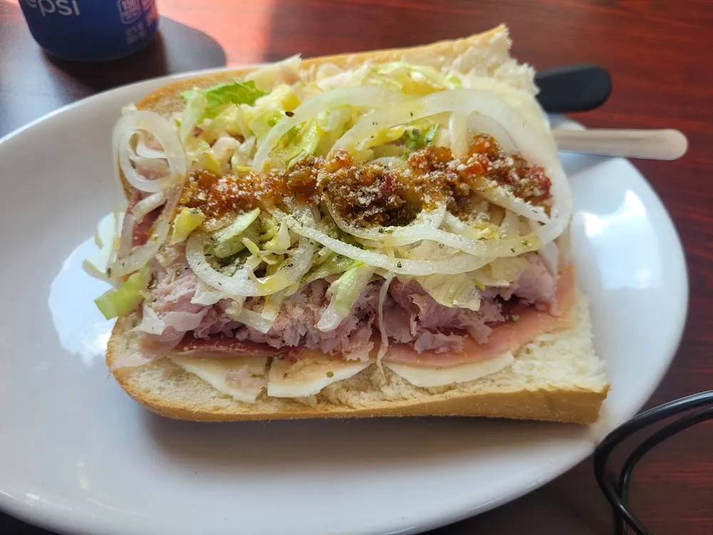 Ham and Cheese Hoagie